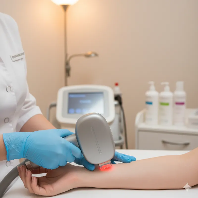 Tratamento de depilação a laser